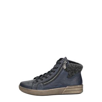 Rieker Schoenen, Dames, Blauw, 40 EU, Veterschoenen Hoog