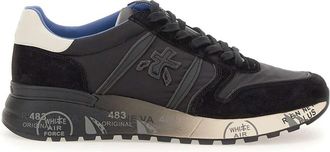 Premiata Lander 7079 Sneakers - Heren - Sneakers - Zwart - 43 EU - Katoen - Schoenen