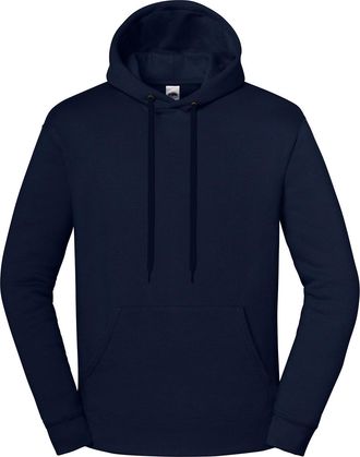 Fruit Of The Loom Fruit of the Loom Unisex Volwassen Iconische Premium Hoodie (Diep Marine)