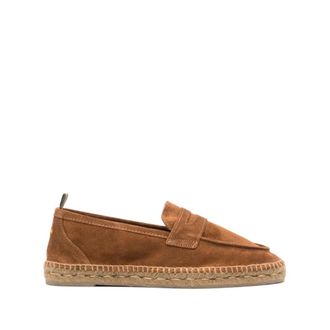 Castaner Espadrilles, male, Brown, 8 UK, Brown Flat Shoes with Braided Sole