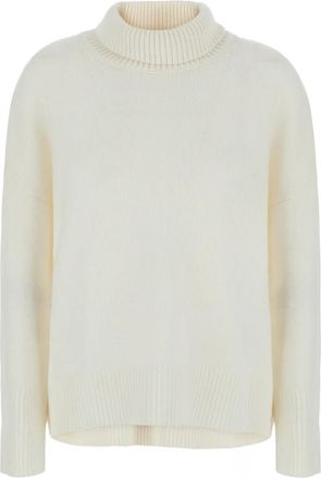 Lisa Yang Heidi Sweater - Dames - Cashmere truien - Wit - XS - Kasjmier - Truien & Vesten