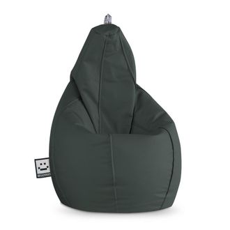 Happers Happers - Puff Pera Polipiel Gris Xl