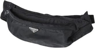 Prada Pre-owned Nylon Waist Bag - - Pre-owned - Donna - Nero - ONE SIZE