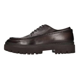 Pantanetti Widen Lace-Ups - Heren - Veterschoenen - Bruin - 39 EU - Leer - Schoenen