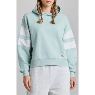 Unionbay Heath Stripe Hoodie in Arctic Ice at Nordstrom Rack, Size Large