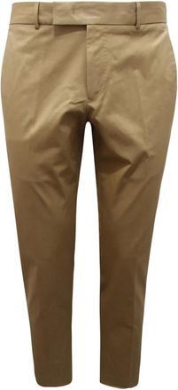 PT01 Pt01, Broeken, Heren, Beige, S, Rebel Fit Edge Broek