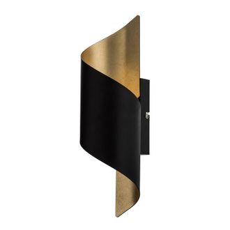 Lindby L&aacute;mpara De Pared desirio En Negro Metal - Lindby