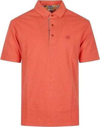 Etro Hombre, Camisetas, Naranja, Talla: M