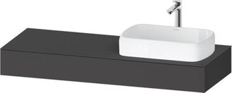 Duravit Duravit - Consola Qatego, 1400x550x170mm, Con Recorte A La Derecha