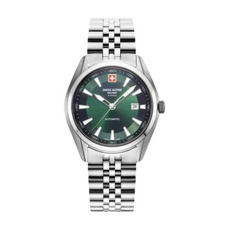 Swiss Alpine Military Accessoires, Heren, Groen, ONE Size, Admiral Elite Horloge