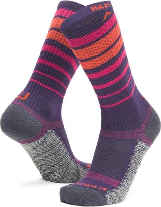 Wigwam Ultra Cool-Lite Striped Crew Socks Purple M