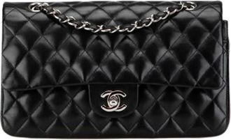 Chanel Pre-owned Schoudertas - Dames - Vintage Schoudertas - Zwart - ONE Size - Vintage