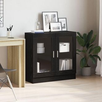 vidaXL Armadio per Libri Rovere nero 82.5 x 30.5 x 80 cm - Vidaxl