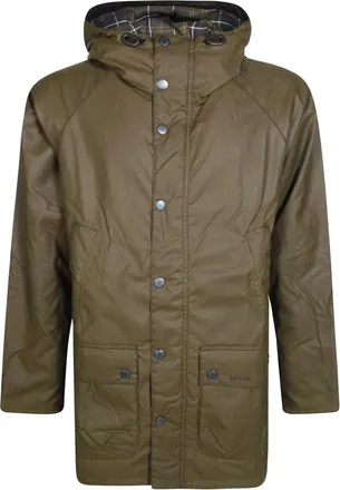 Barbour Hombre, Abrigos, Marr&oacute;n, Talla: L