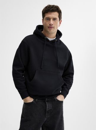 Le 31 Mens Fleece-lined raglan hoodie