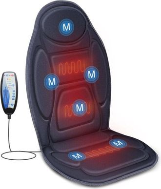 OEM C&oacute;modo Coj&iacute;n De Masaje Con Vibraci&oacute;n Para La Espalda, Asiento De Masaje Para Relajarse En Casa Y La Oficina, Regalo Para Hombres, Mujeres Y Familias