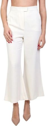 Marella Wide Broeken - Dames - Wijde Broeken - Beige - S - Broeken