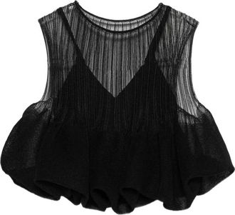 CFCL Pleated Sleeveless Top