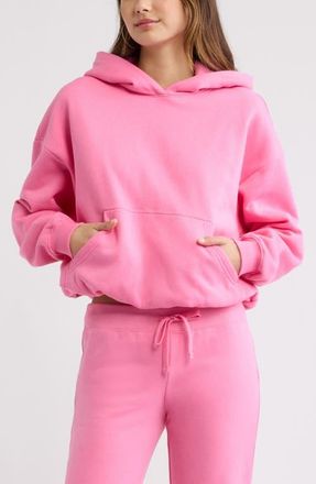 BP. Bubble Hoodie in Pink Aurora at Nordstrom, Size Xx-Small