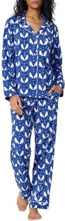 Bedhead Pajamas Teapot Cotton Blend Pajamas in Owl Be Back at Nordstrom, Size X-Small