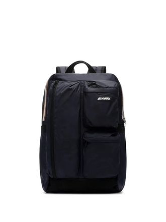 K-Way multi-pocket backpack - unisex - Polyester - OS - Blue