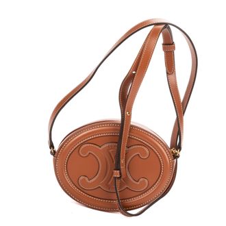 Celine Triomphe Oval Crossbody Mini schoudertas