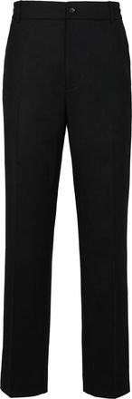 Moncler Black Tailored Fit Wool Pants