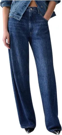 Liu Jo Rechte jeans - Dames - Jeans - Blauw - Maat: W25 Denim