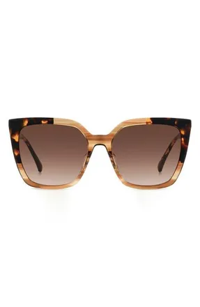 Kate Spade New York marlowe 55mm gradient square sunglasses in 02Oh-Ha at Nordstrom