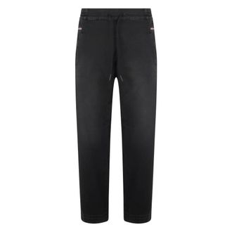Diesel Straight Jeans, female, Black, Size: W33 Lightweight Casual Jeans