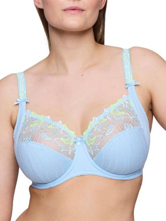 Prima Donna Womens Deauville Full Cup Bra Milky Blue Polyamide - Size 36D