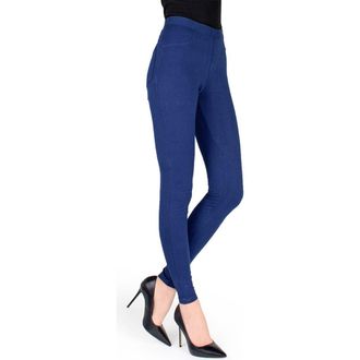 MeMoi Soft Chic Leggings in Blue Denim at Nordstrom Rack, Size Large/x-Large