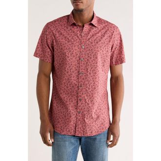 Rodd & Gunn Stephens Island Woven Shirt in Scarlet at Nordstrom Rack, Size Xx-Large