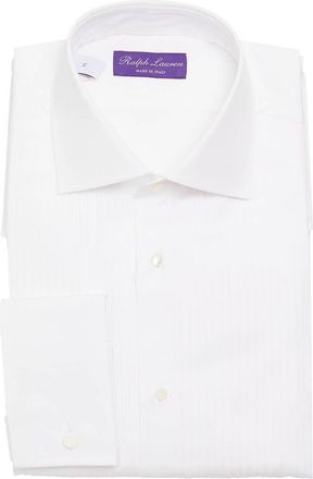 Ralph Lauren Purple Label Pleated Tuxedo Shirt Size 16.5