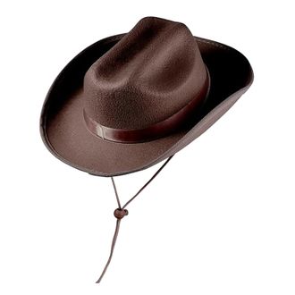 Generic SRTUMEY Cowboy Hat for Men Women UK Clearance Adjustable Sun Cap Fancy Dress Party Costume Outfit Vintage Wide Brim Cowboy Hat Lightweight Travel Outd