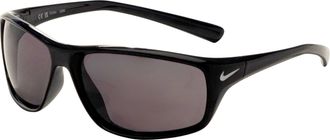 Nike Mens 64 mm Black Sunglasses