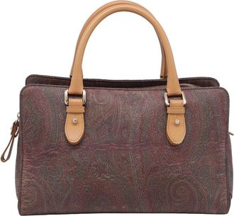 Etro Paisley Bowling Bag (Authentic Pre-Loved)