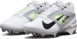 Nike Alpha MenacePro FD7037-100 Mens White Molded Football Cleats HAM765