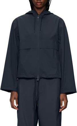 Rains Suva Hardshell Rain Jacket in Navy at Nordstrom, Size X-Small