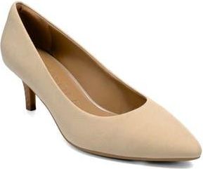 Aerosoles Elil Kitten Heel - Wide Width Available in Stone at Nordstrom Rack, Size 8.5