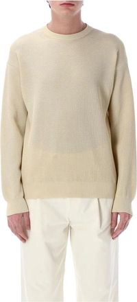 Auralee Heren, Truien, Beige, Maat: XL Katoen