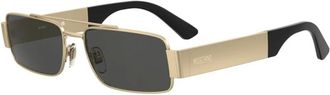Moschino Authentieke Stijlvolle Brillen- Premium Kwaliteit! - unisex - Zonnebrillen - Geel - 57 MM - Accessoires