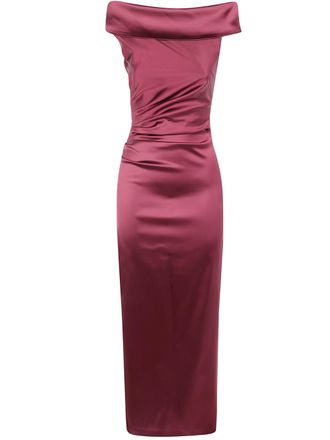 Pianoforte di Max Mara Opaco Boat Neck Long Dress