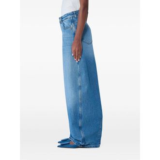 Jacquemus The Ovalo De-N&icirc;mes High-waisted Jeans