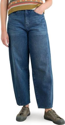 Seasalt Cornwall Gwenver Tapered Ankle Jeans in Mid Wash at Nordstrom, Size 16 Us