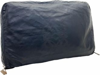 Loewe Black Leather Pouch (Pre-Owned)