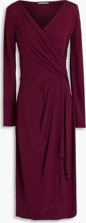 オールインワン・サロペット a Ferretti Grey Virgin Wool Midi Dress Alberta Ferretti Grey Virgin Wool Midi Dress | ShopSimon