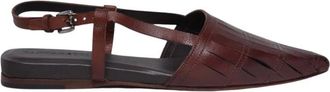 Pantanetti Chanel Sandalia Plana - Shoes - Mujer - Marr&oacute;n - 36 EU