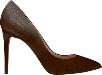 Christian Louboutin Pigalle 100 Brown Leather Pumps Size 36.5
