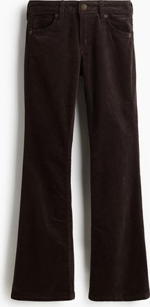 H&M Ausgestellte Cordhose - Brown